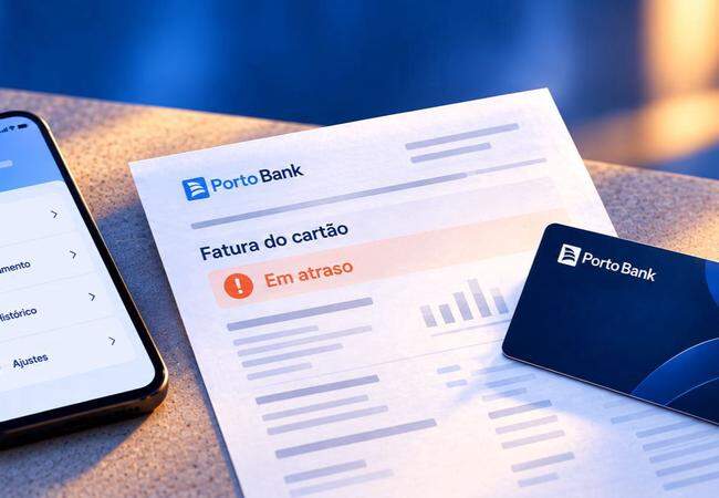 Fatura atrasada Porto Bank: o que fazer e como negociar a dívida