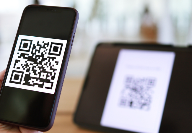 Pagamento de boleto com QR Code via Pix